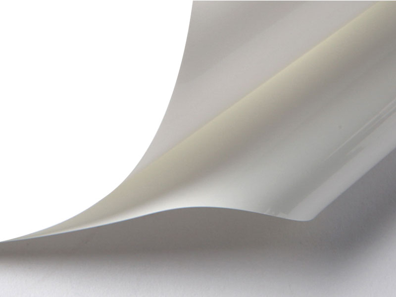 Hvit PVC stretch-takfilm-8