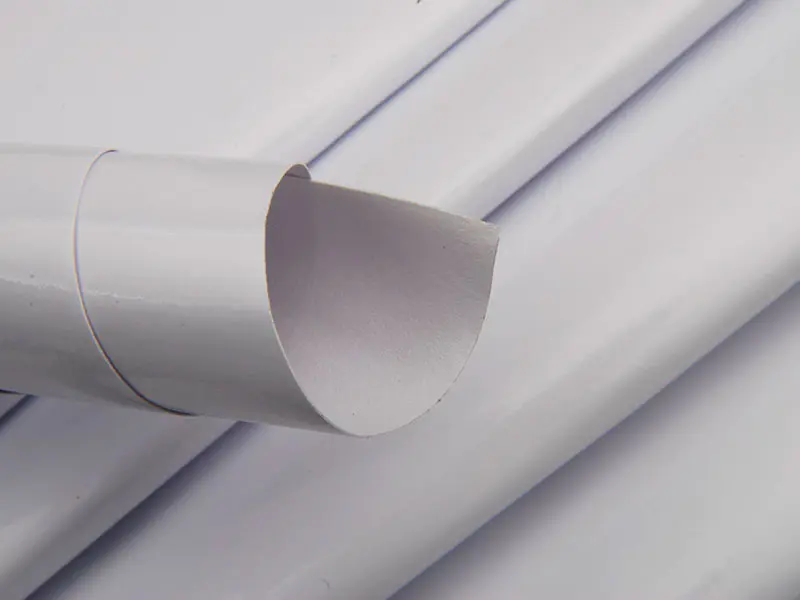 Hvit digitaltrykk selvklebende vinylruller 140gsm
