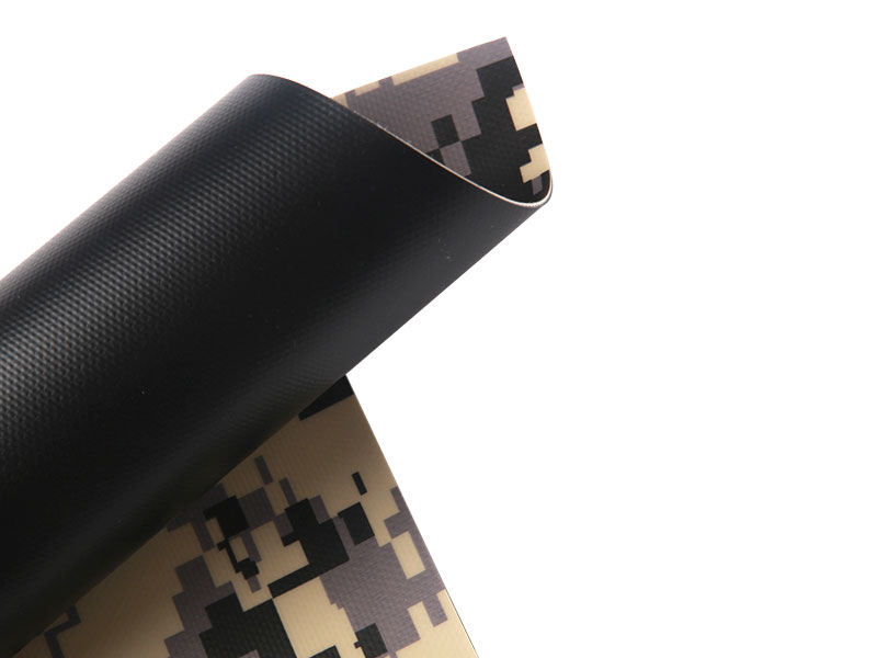 0,9 mm 1100GSM 1000D28X26 Kamuflasje oppblåsbar båt PVC lufttett stoff