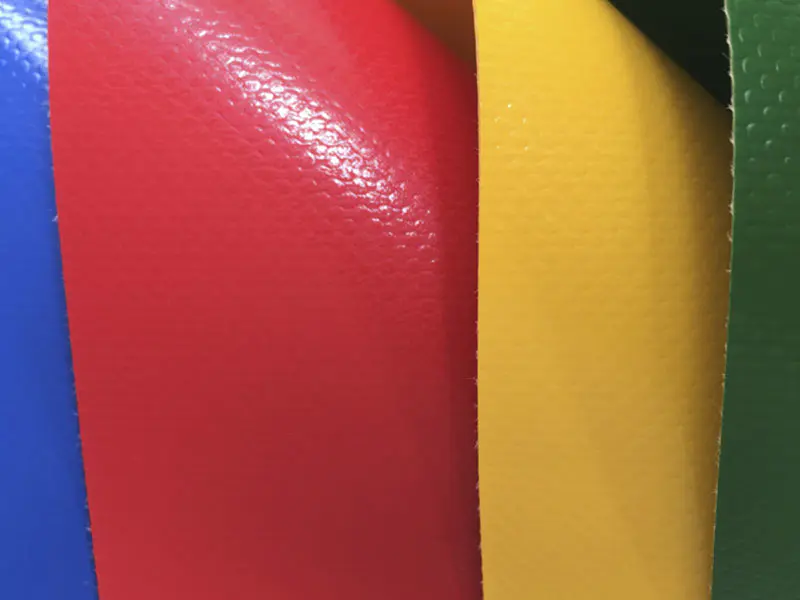 1050GSM 1000D30X32 fargerik membranstruktur PVC-belagt polyesterstoff